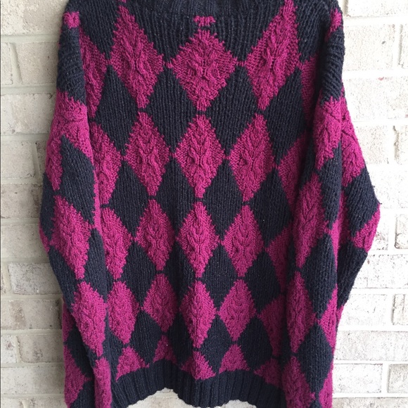 Men’s vintage Christian Dior hand knit 🧶 sweater - Picture 5 of 6